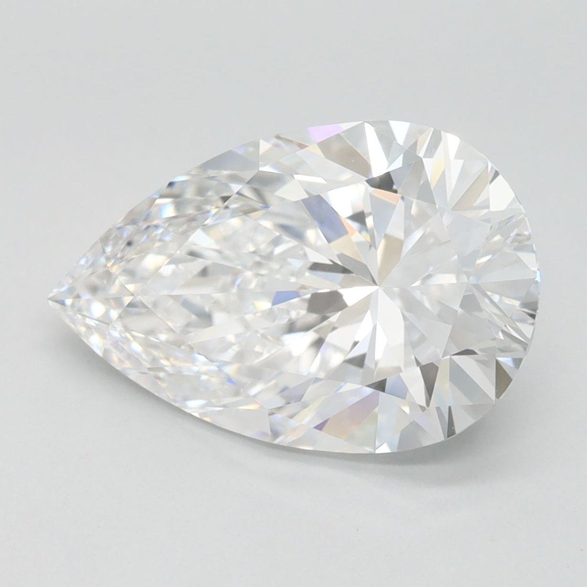 Pear Lab-Grown Diamond 3.09ct D FL