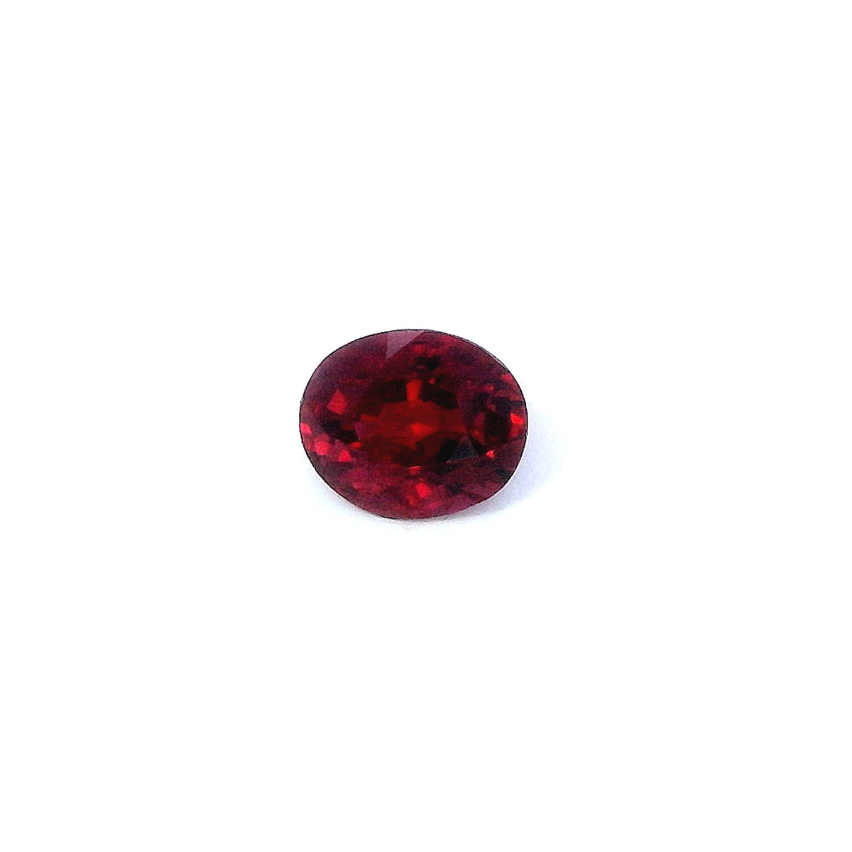 Oval Red Ruby 0.68ct loose gemstone