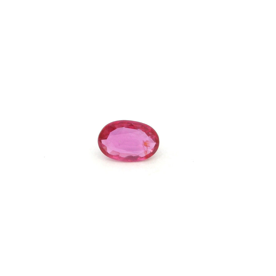 Oval Red Ruby 0.41ct loose gemstone