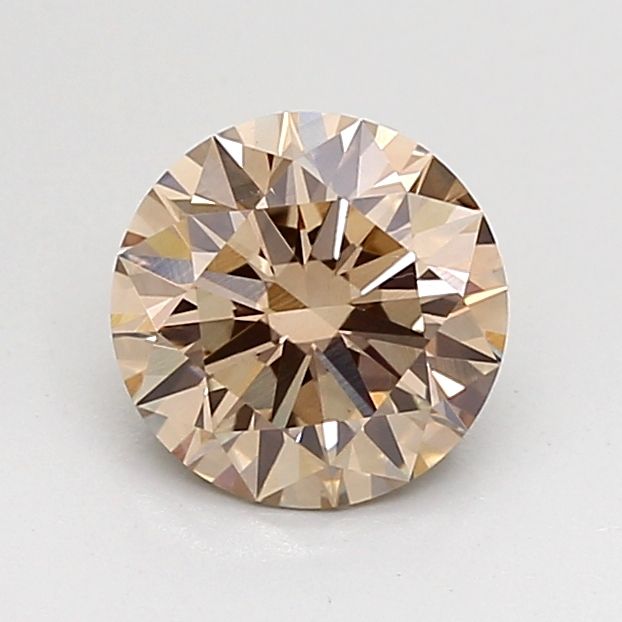Round Fancy Brown Lab-grown Diamond 1.1ct VVS2 loose diamond