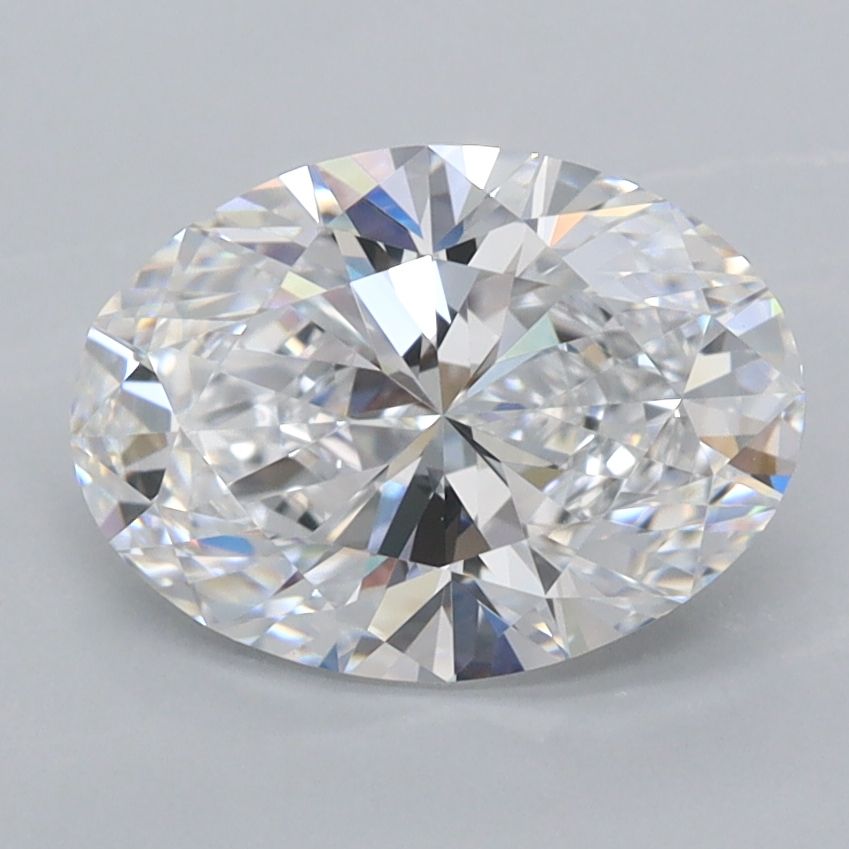 Oval Lab-Grown Diamond 2.07ct D FL