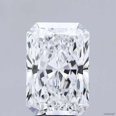 Radiant Lab-Grown Diamond 3.66ct D VVS1