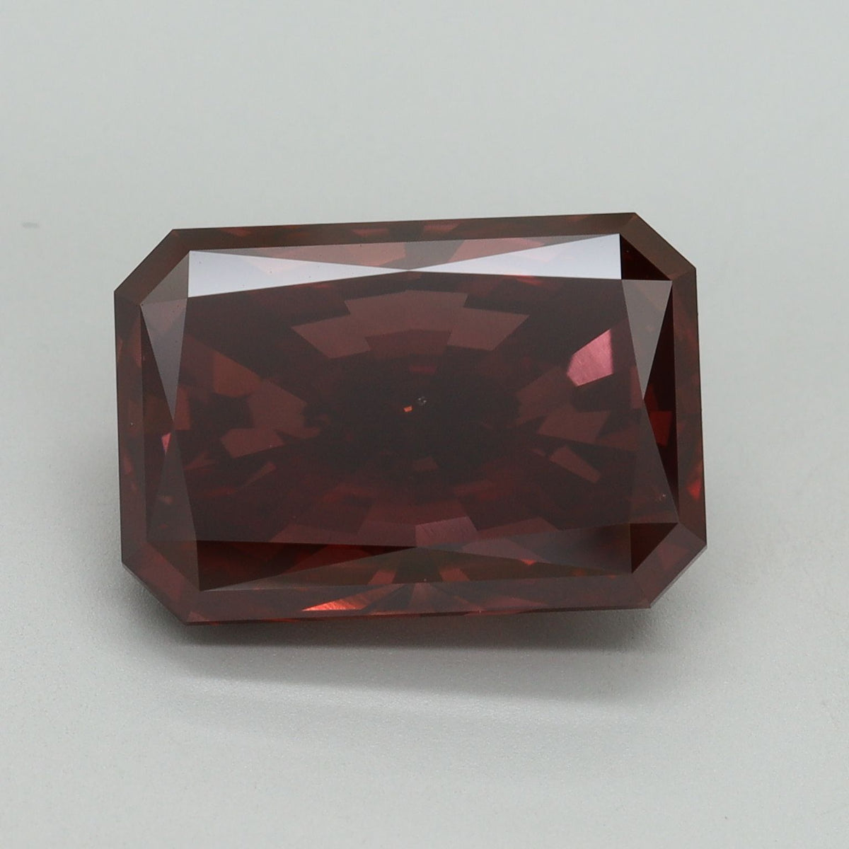 Radiant Fancy Deep Purple Lab-grown Diamond 8.38ct VS2 loose diamond