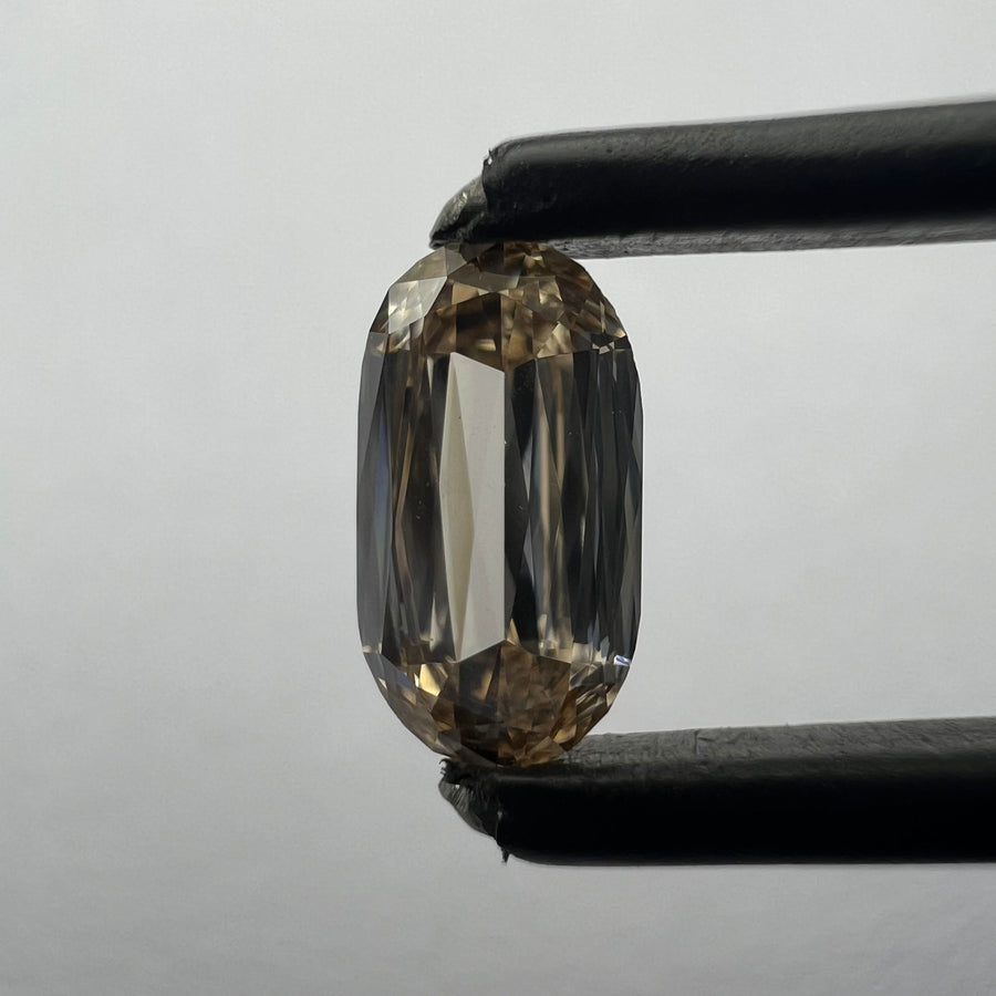 Cushion Orange Lab-grown Diamond 0.55ct VS1 loose diamond