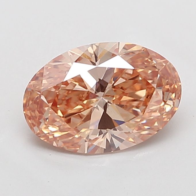 Oval Fancy Brown Lab-grown Diamond 3.58ct VS1 loose diamond