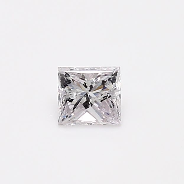 Princess Faint Pink Natural Diamond 0.4ct I1 loose diamond