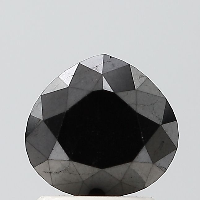 Heart Black Natural Diamond 1.67ct VVS2 loose diamond