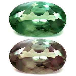 Oval Green Alexandrite 0.52ct loose gemstone