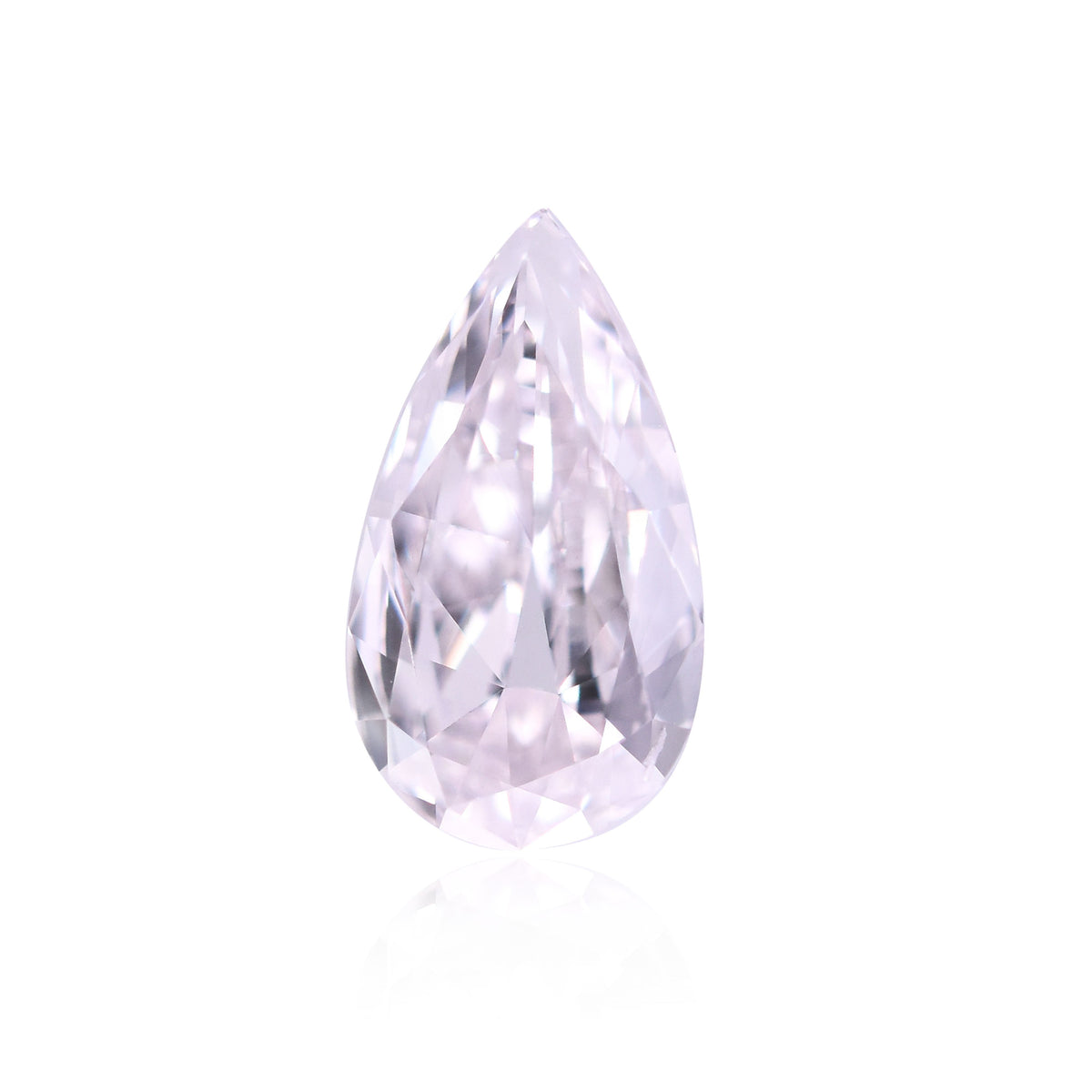 Pear Faint Pink Natural Diamond 0.51ct VS2 loose diamond