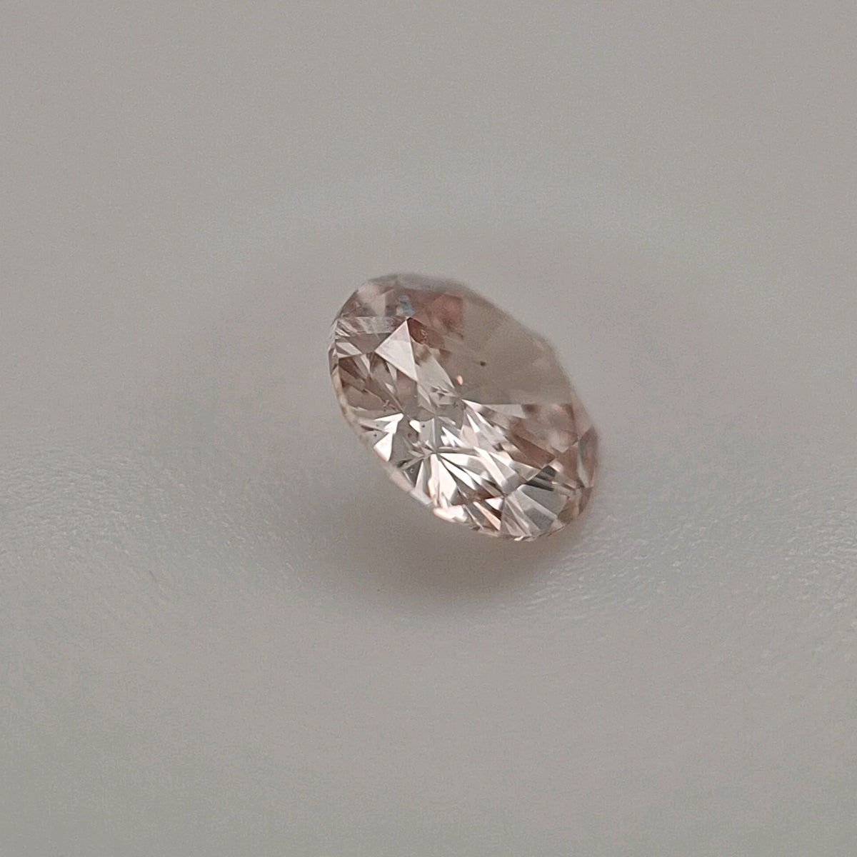 Round Fancy Pinkish Brown Natural Diamond 0.24ct I1 loose diamond