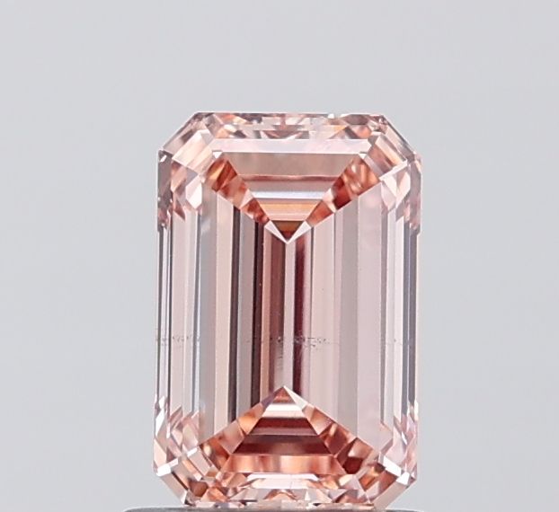 Emerald Fancy Pinkish Brown Lab-grown Diamond 1.05ct VS2 loose diamond