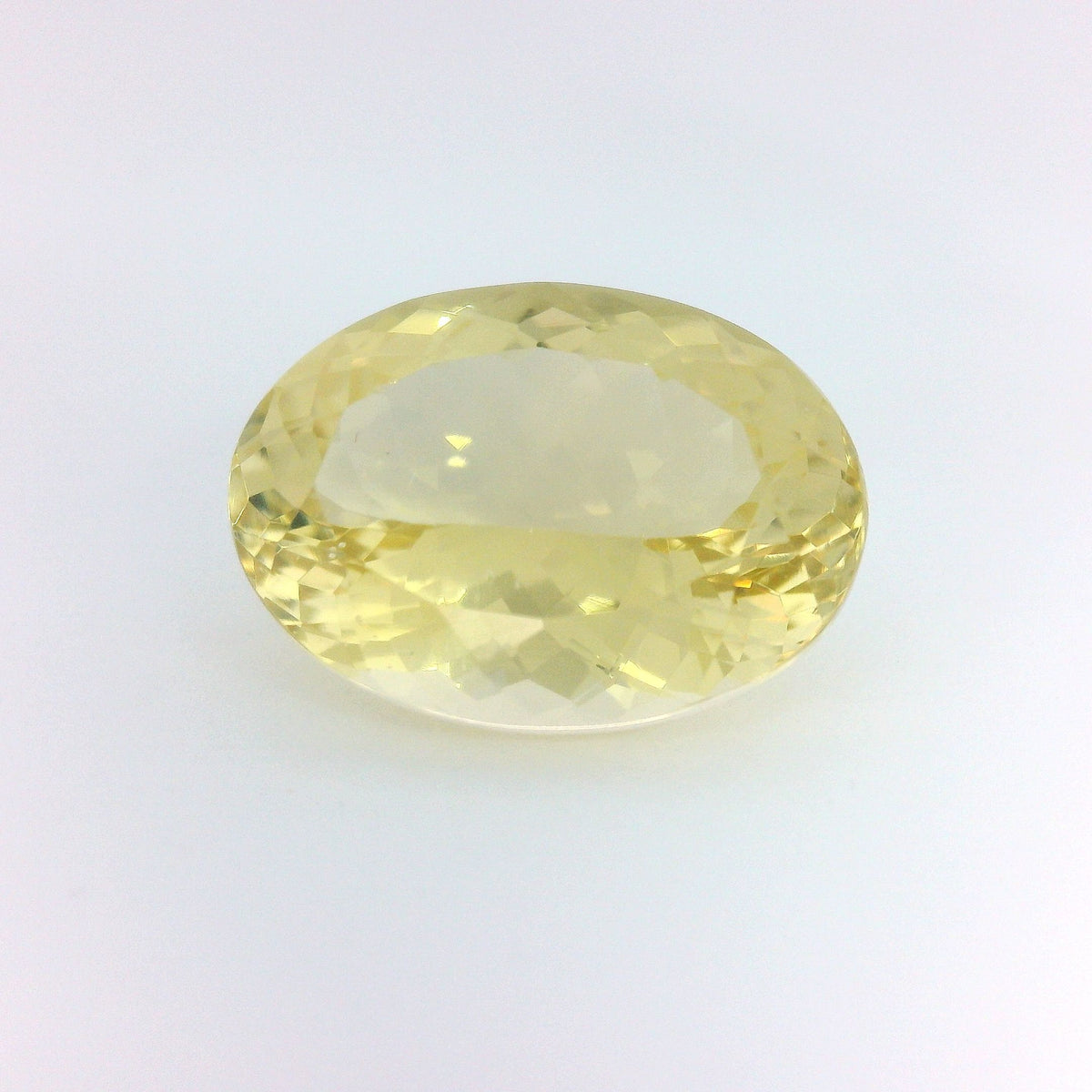 Oval Yellow Heliodor 6.17ct loose gemstone