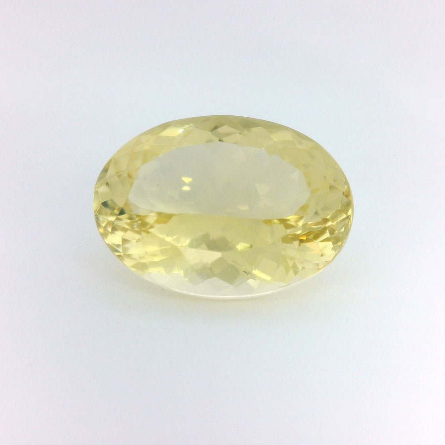 Oval Yellow Heliodor 6.17ct loose gemstone