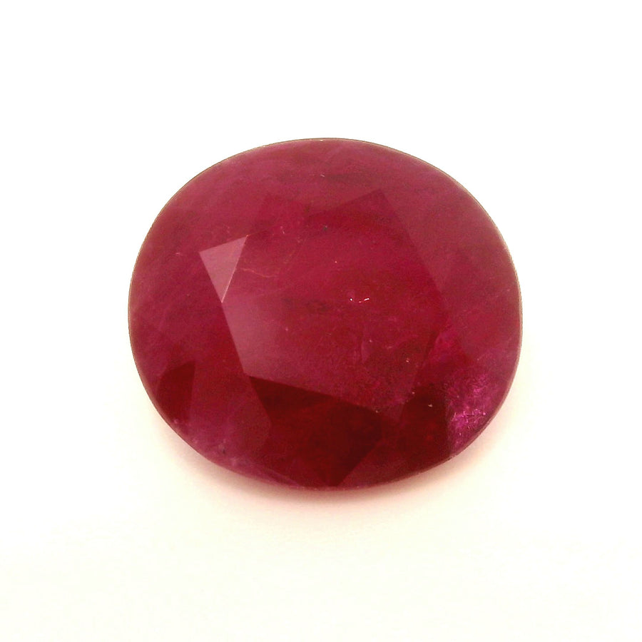 Oval Red Ruby 5.04ct loose gemstone