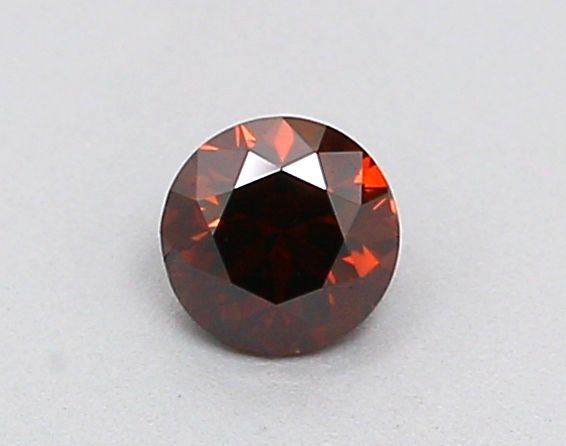 Round Fancy Reddish Pink Natural Diamond 0.23ct SI1 loose diamond