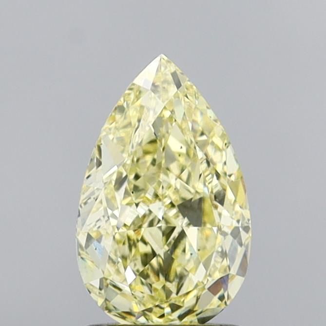 Pear Fancy Yellow Lab-grown Diamond 1.56ct VS2 loose diamond