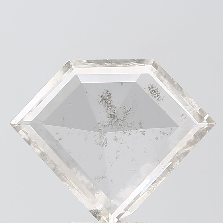 Shield Salt And Pepper Lab-grown Diamond 1.94ct I2 loose diamond