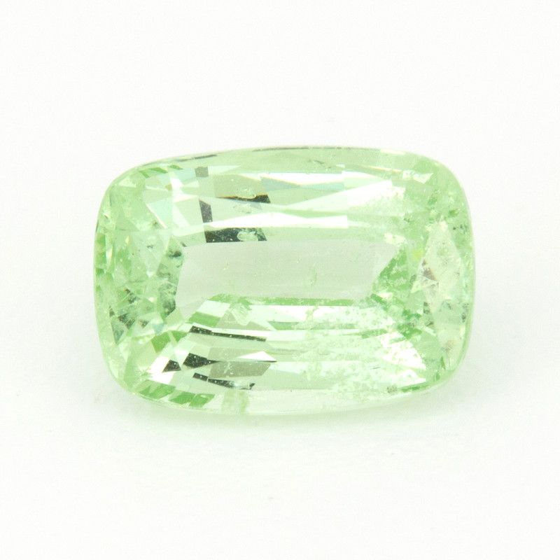 Cushion Green Garnet 1.24ct loose gemstone