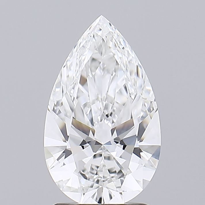 Pear Lab-Grown Diamond 1.27ct E IF