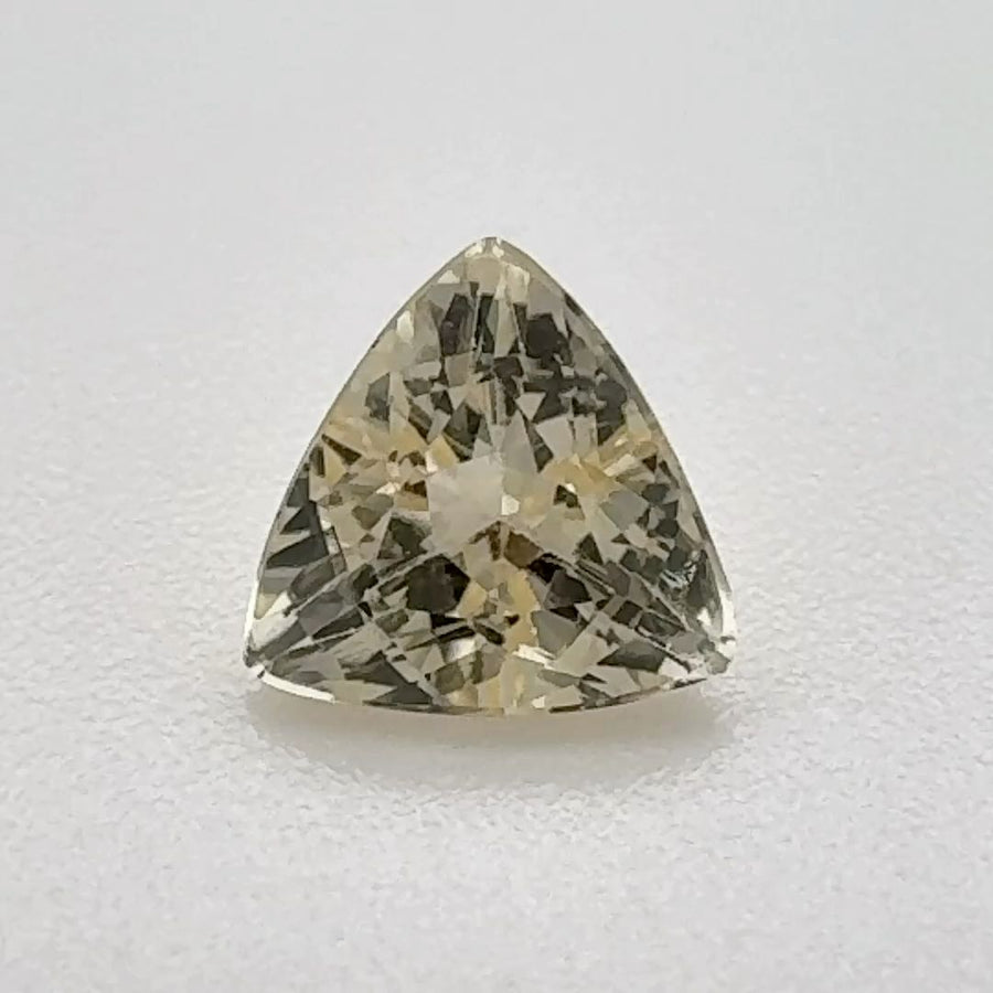 Trilliant Yellow Topaz 0.785ct loose gemstone