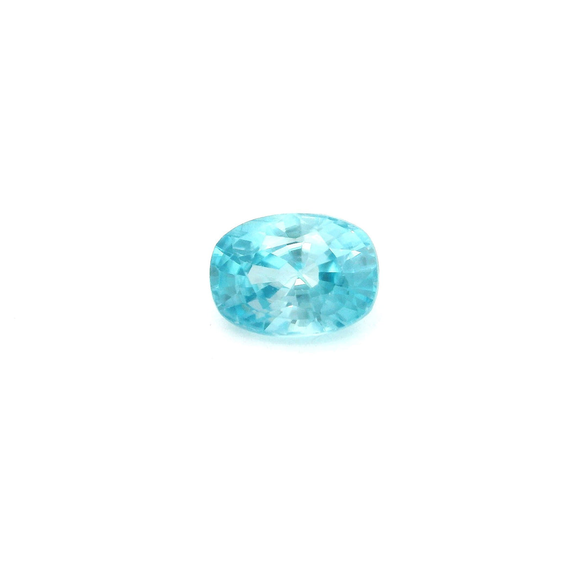 Cushion Blue Zircon 2.27ct loose gemstone