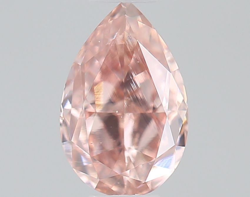 Pear Fancy Intense Pink Natural Diamond 0.31ct VS2 loose diamond