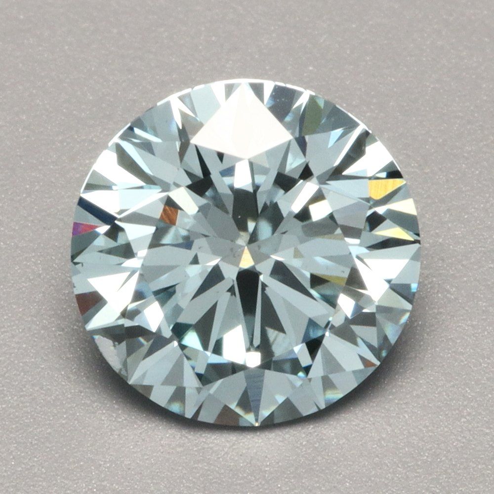 Round Fancy Vivid Blue Lab-grown Diamond 1.5ct VS1 loose diamond