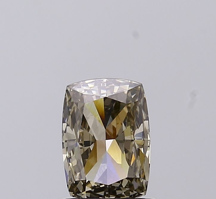 Cushion Fancy Light Brownish Gray Lab-grown Diamond 1.07ct VVS2 loose diamond