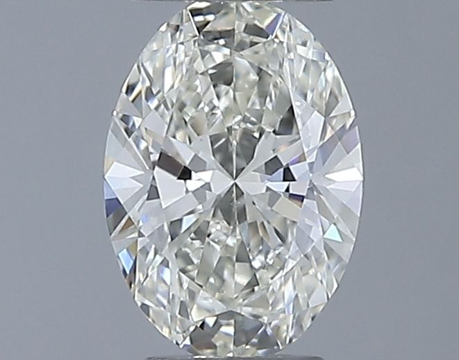 Oval Natural Diamond 0.50ct I VS2