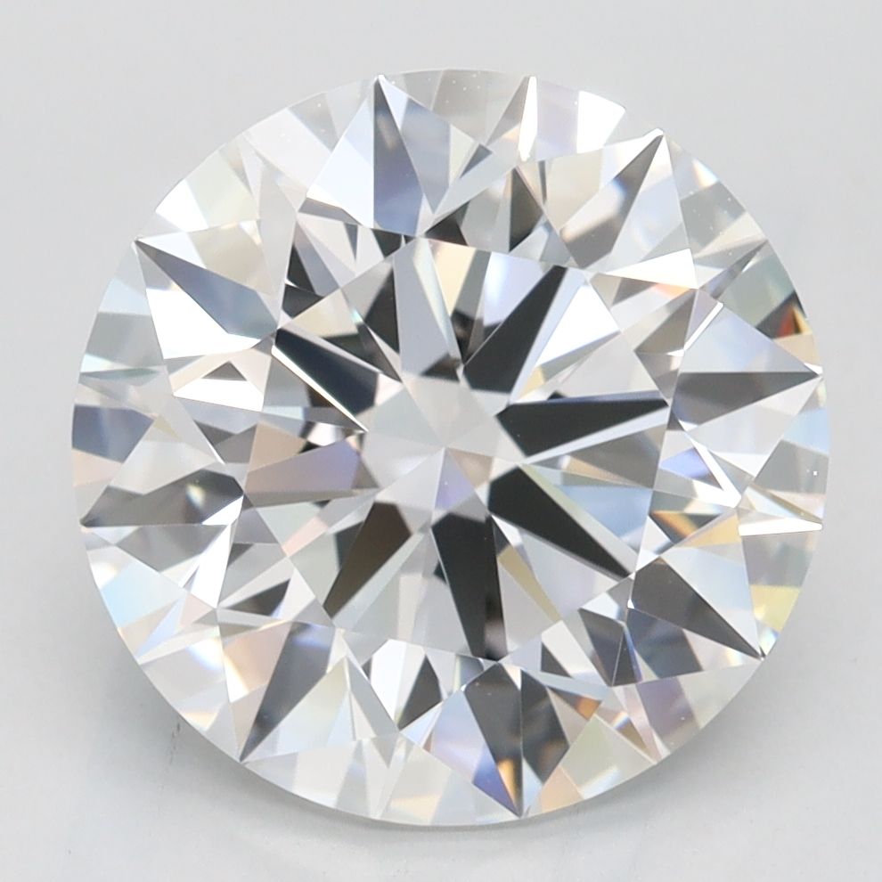 Round Lab-Grown Diamond 3.79ct D VVS1