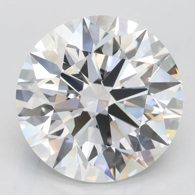 Round Lab-Grown Diamond 3.79ct D VVS1