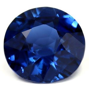 Round Blue Sapphire 1.26ct loose gemstone
