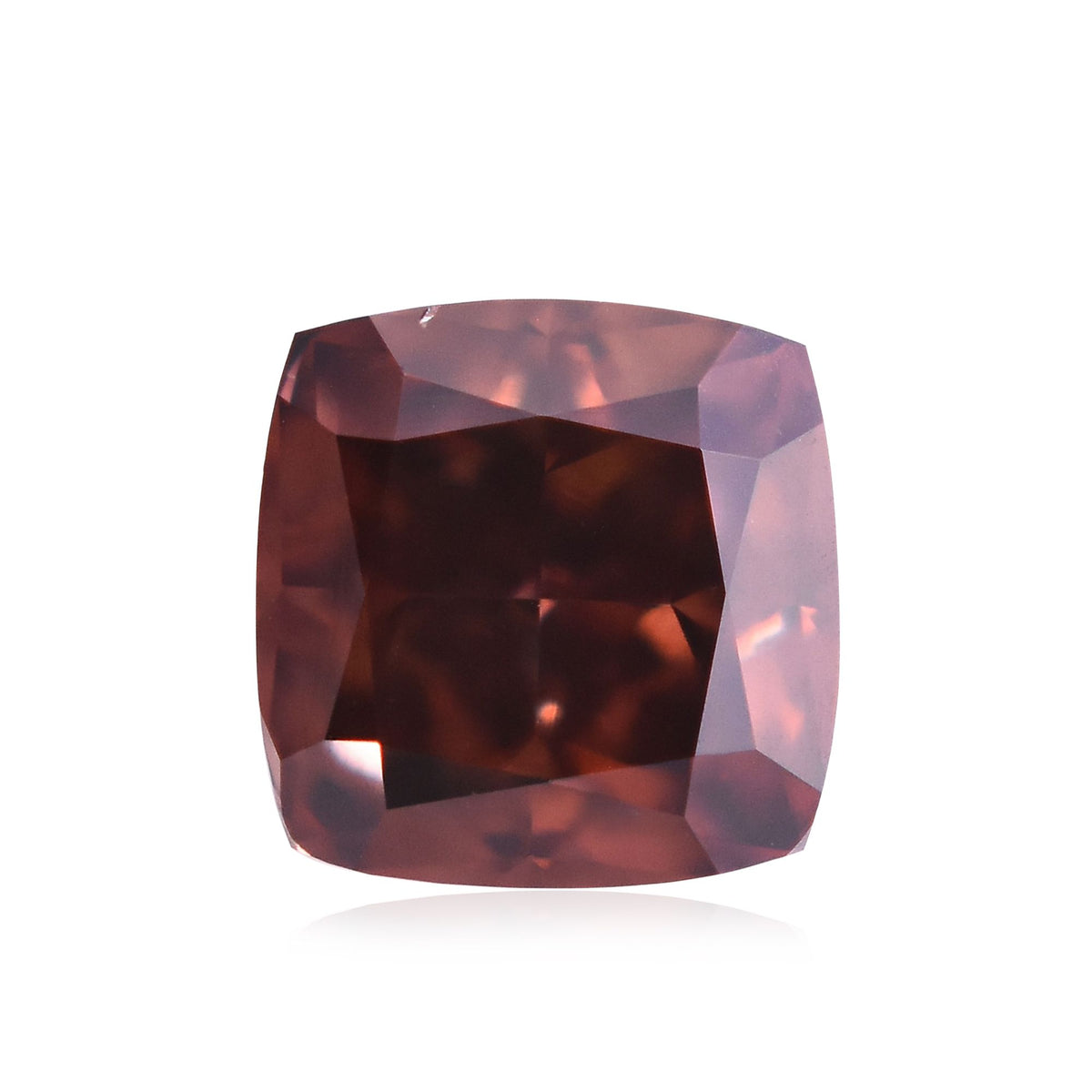 Cushion Fancy Deep Brownish Pink Natural Diamond 0.27ct VS1 loose diamond