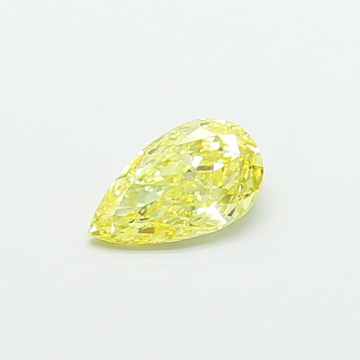 Pear Fancy Intense Yellow Lab-grown Diamond 1.01ct VS2 loose diamond