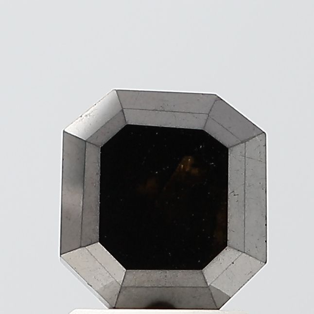 Asscher Black Natural Diamond 1.33ct VVS2 loose diamond
