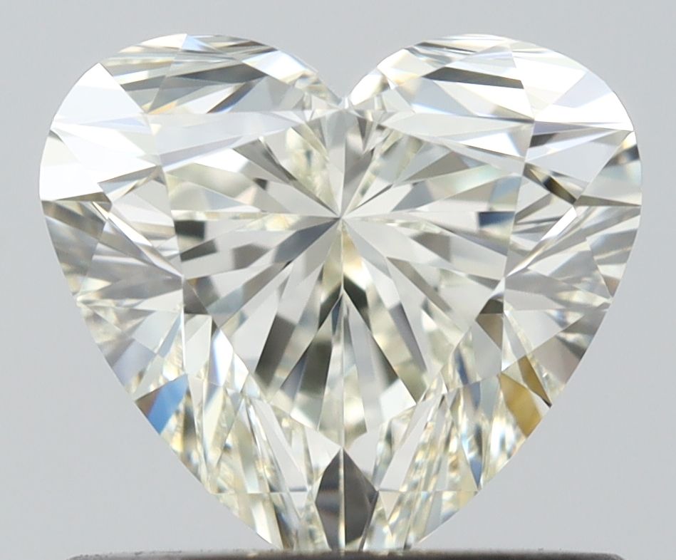 Heart Natural Diamond 0.71ct J IF