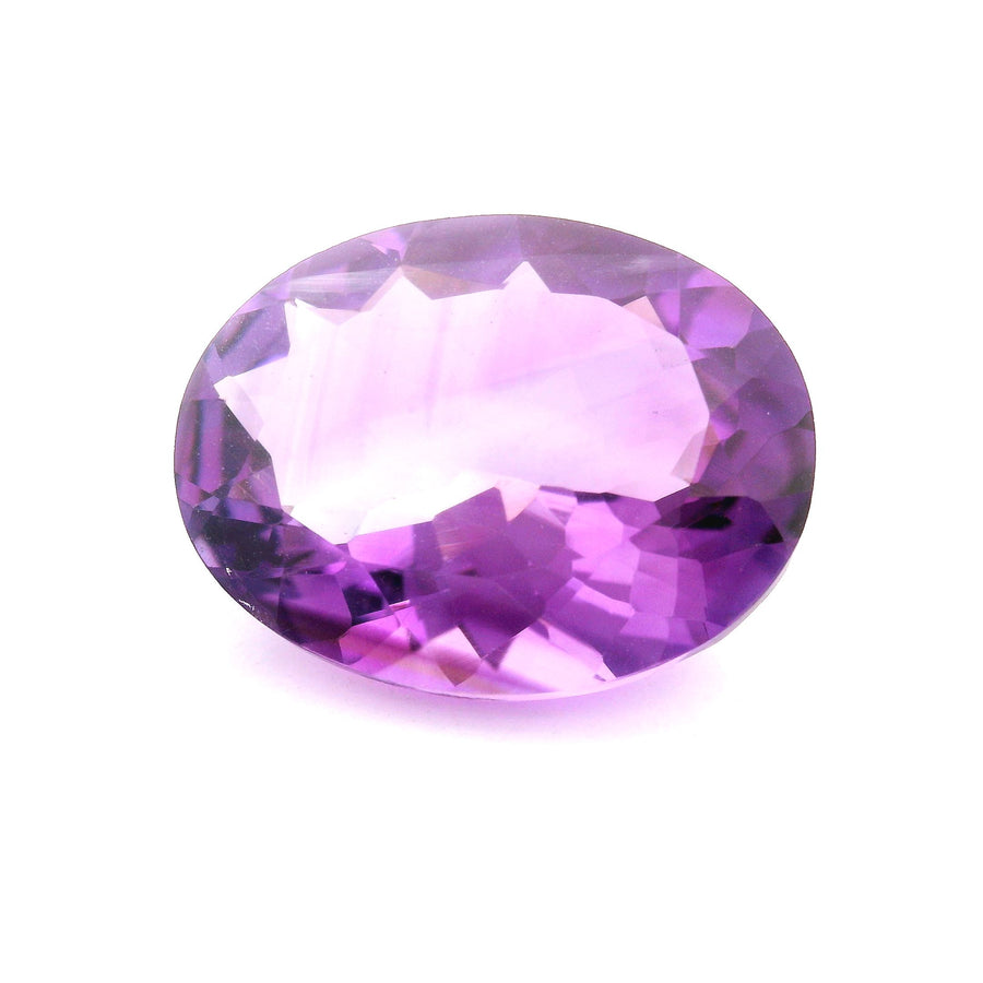 Oval Purple Amethyst 7.17ct loose gemstone