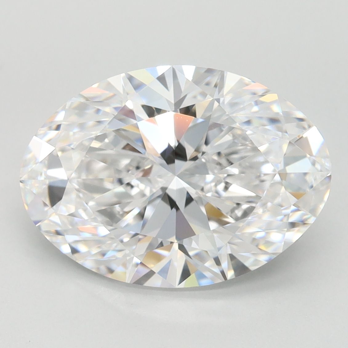 Oval Lab-Grown Diamond 3.52ct D IF