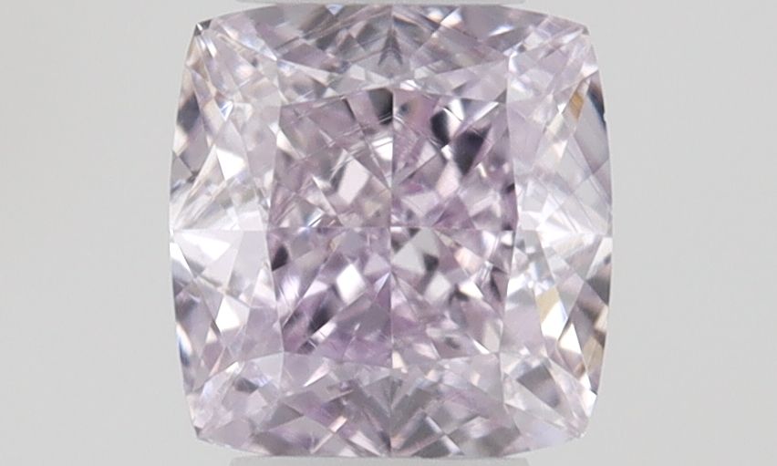Cushion Fancy Pinkish Purple Natural Diamond 0.18ct VS1 loose diamond