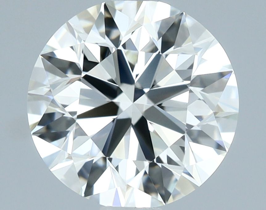 Round Natural Diamond 1.59ct H IF