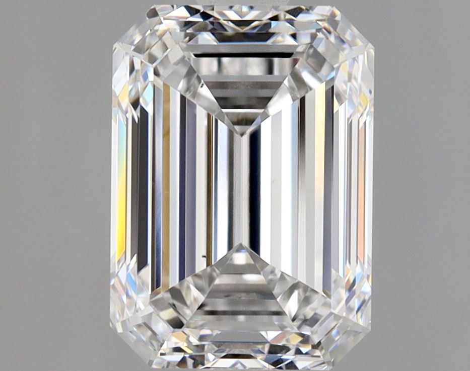Emerald Natural Diamond 2.01ct D VS1