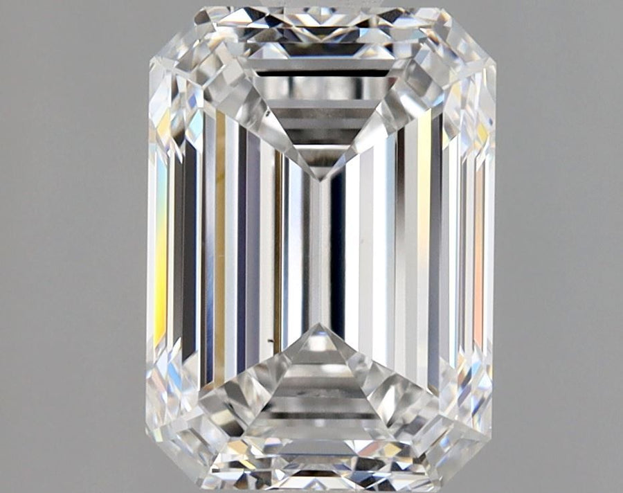 Emerald Natural Diamond 2.01ct D VS1