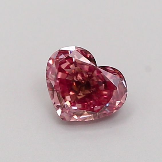 Heart Fancy Vivid Brown Lab-grown Diamond 0.39ct VS1 loose diamond