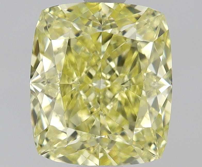 Cushion Fancy Intense Yellow Natural Diamond 1.01ct VVS2 loose diamond