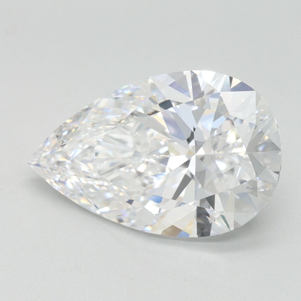 Pear Lab-Grown Diamond 2.56ct D FL