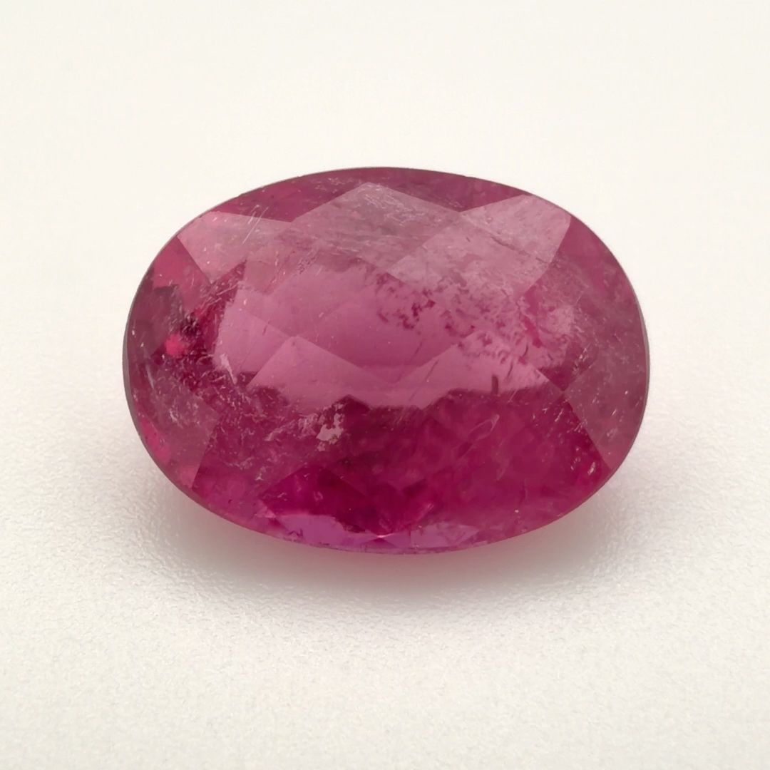 Oval Pink Tourmaline 4.335ct loose gemstone