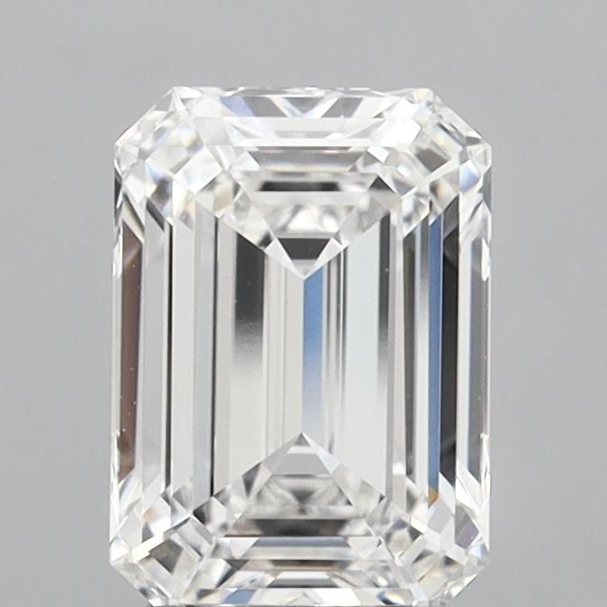 Emerald Lab-Grown Diamond 2.58ct E VVS1