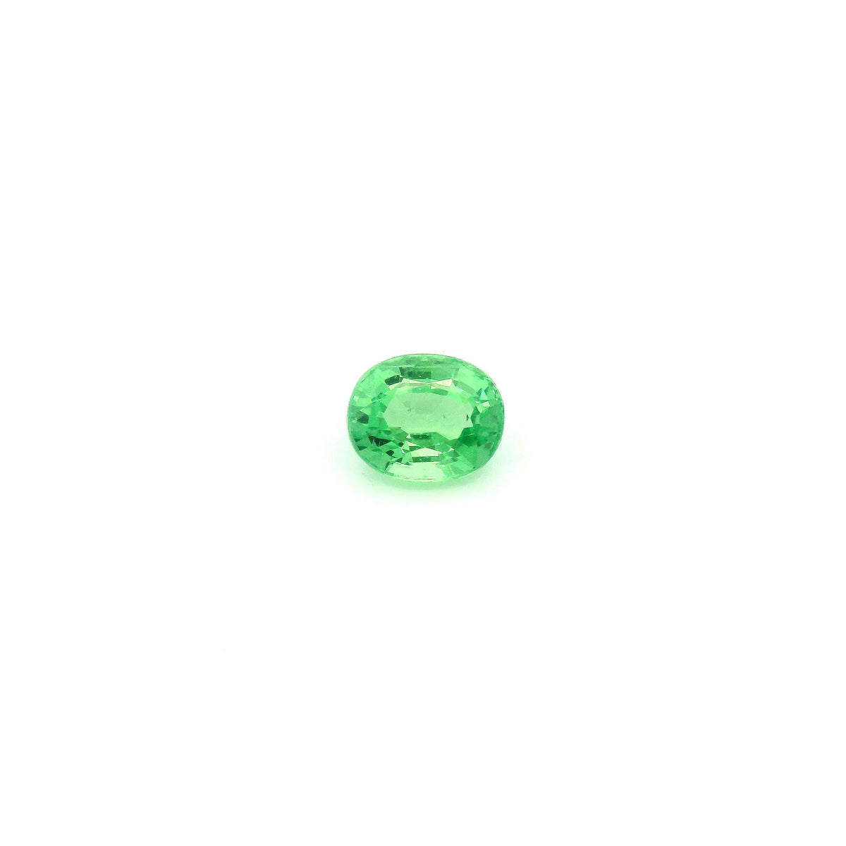 Oval Green Garnet 0.52ct loose gemstone