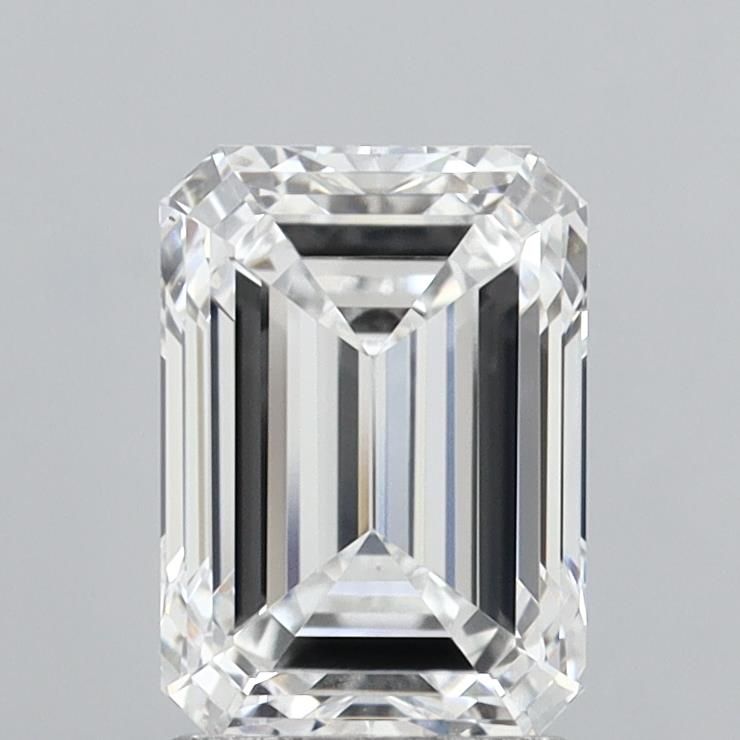 Emerald Lab-Grown Diamond 2.59ct E VVS1