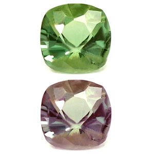 Cushion Green Alexandrite 0.2ct loose gemstone